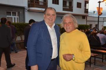 Pregón de las fiestas de Lomo Magullo 2018 (Foto Francisco Javier Santana-TA)